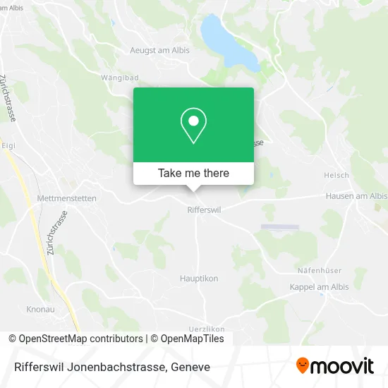 Rifferswil Jonenbachstrasse map