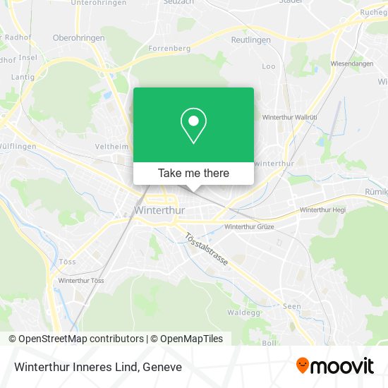 Winterthur Inneres Lind map