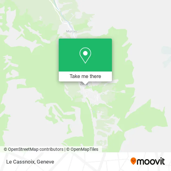 Le Cassnoix map