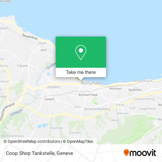 Coop Shop Tankstelle map
