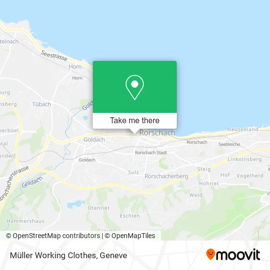 Müller Working Clothes map