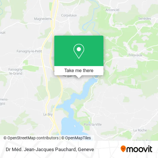 Dr Méd. Jean-Jacques Pauchard map