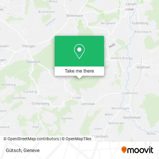 Gütsch map