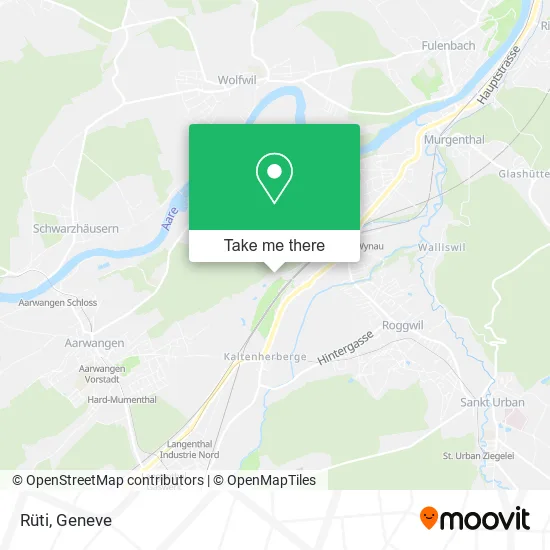 Rüti map