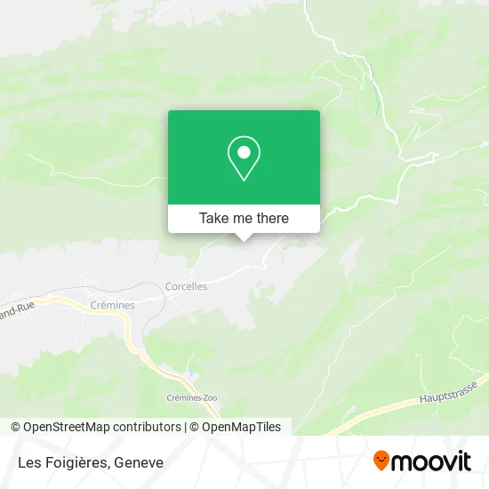 Les Foigières plan