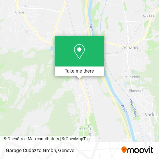Garage Cudazzo Gmbh map