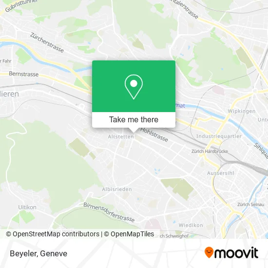 Beyeler map