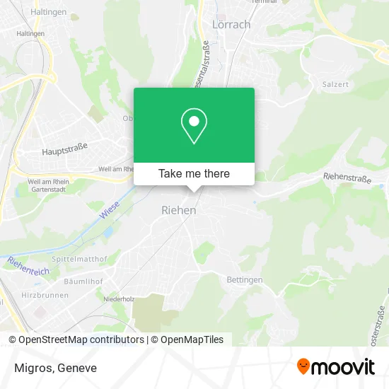 Migros map