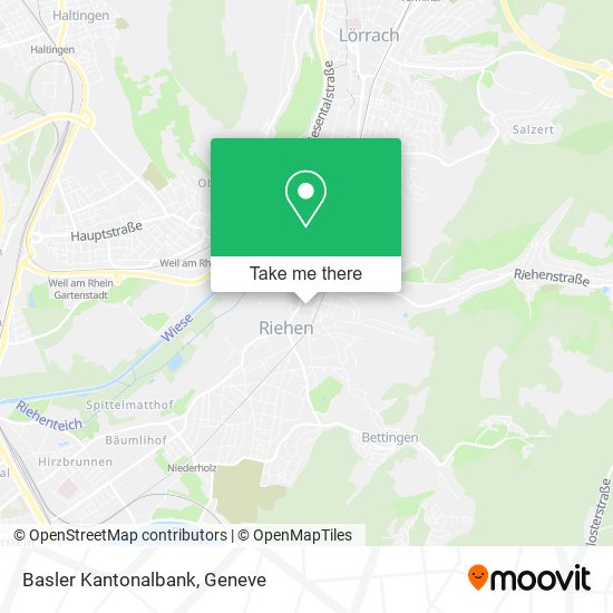 Basler Kantonalbank map