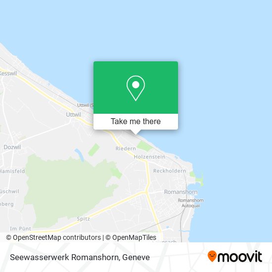 Seewasserwerk Romanshorn map