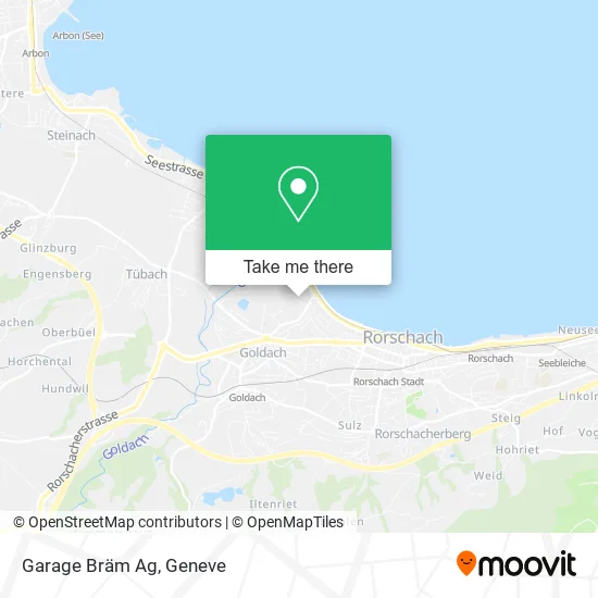 Garage Bräm Ag map