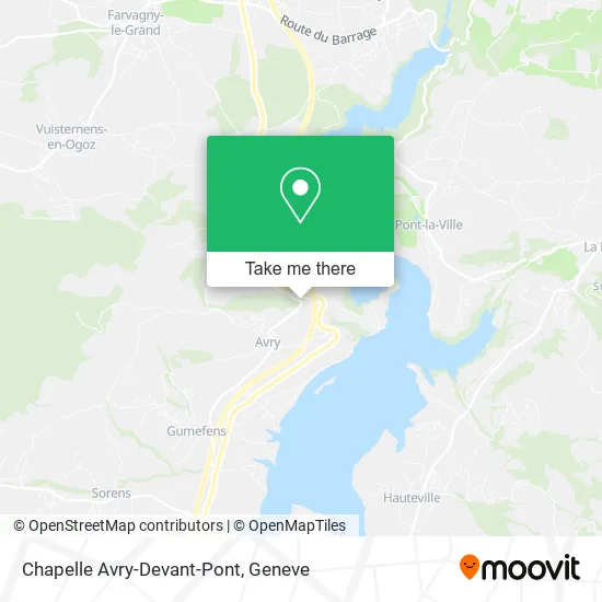 Chapelle Avry-Devant-Pont map
