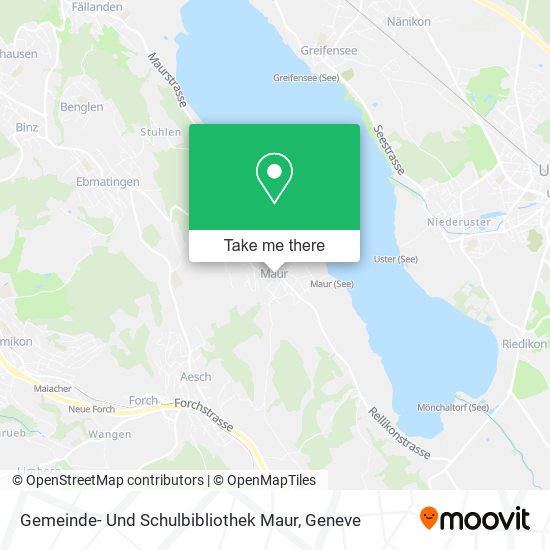 Gemeinde- Und Schulbibliothek Maur map