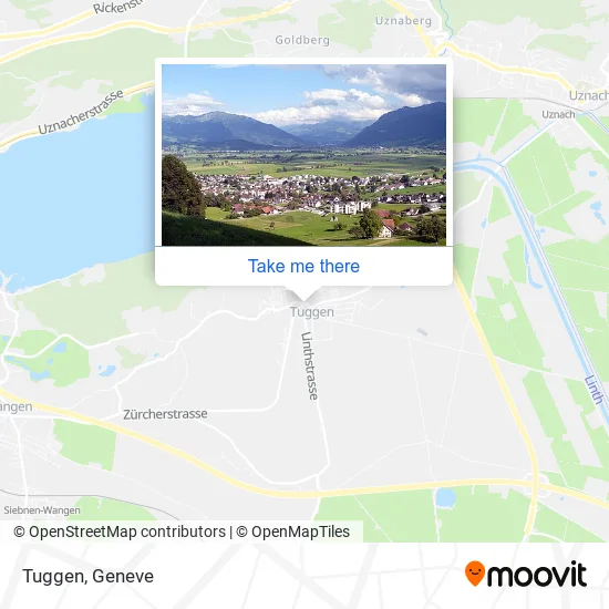 Tuggen map
