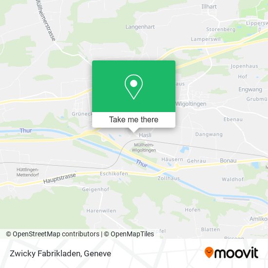 Zwicky Fabrikladen map