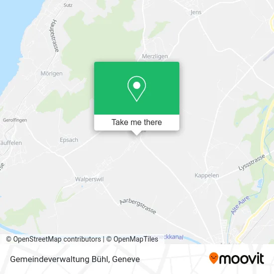 Gemeindeverwaltung Bühl map
