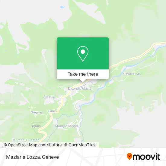 Mazlaria Lozza map