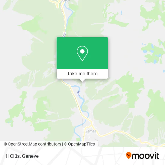 Il Clüs map