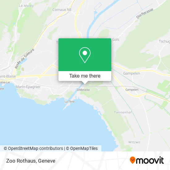 Zoo Rothaus map