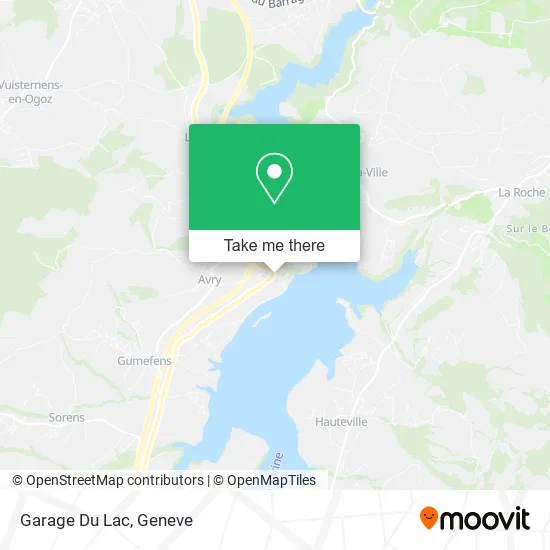 Garage Du Lac map