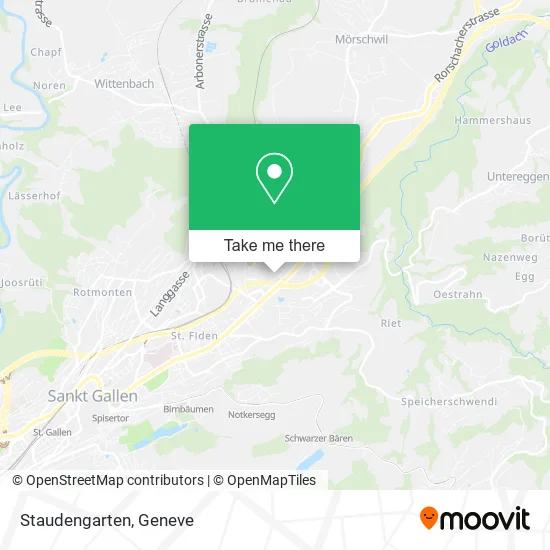 Staudengarten map