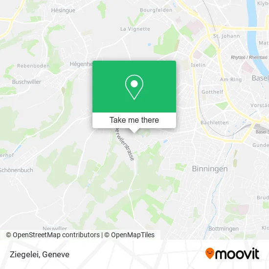 Ziegelei map