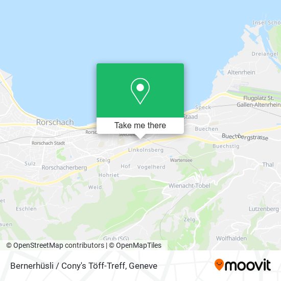 Bernerhüsli / Cony's Töff-Treff map