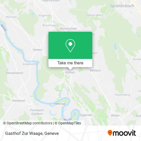 Gasthof Zur Waage map