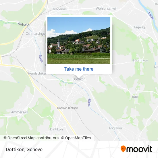 Dottikon map