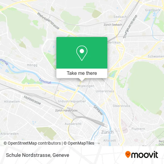 Schule Nordstrasse map