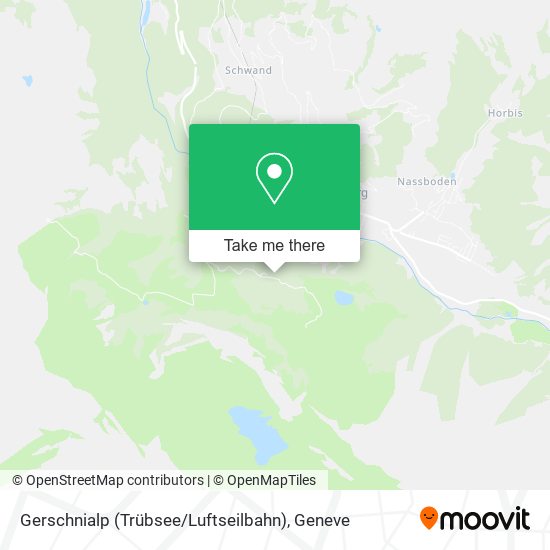 Gerschnialp (Trübsee / Luftseilbahn) map
