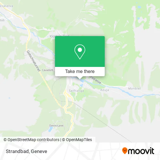 Strandbad map