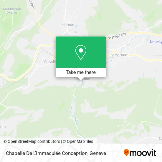 Chapelle De L'Immaculée Conception map
