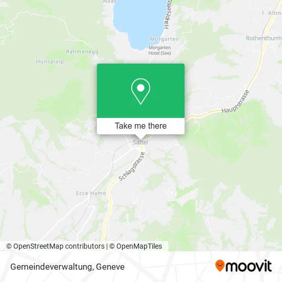 Gemeindeverwaltung map