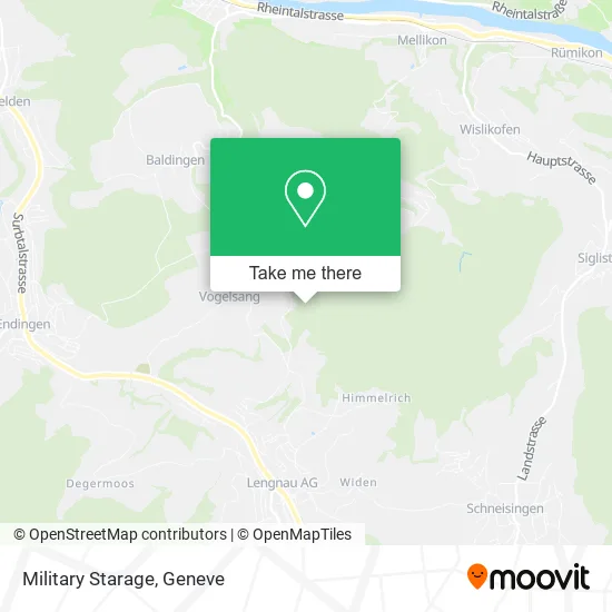 Military Starage map