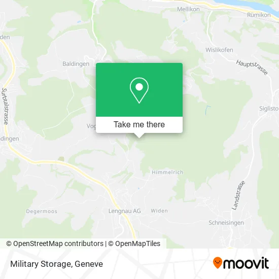 Military Storage map