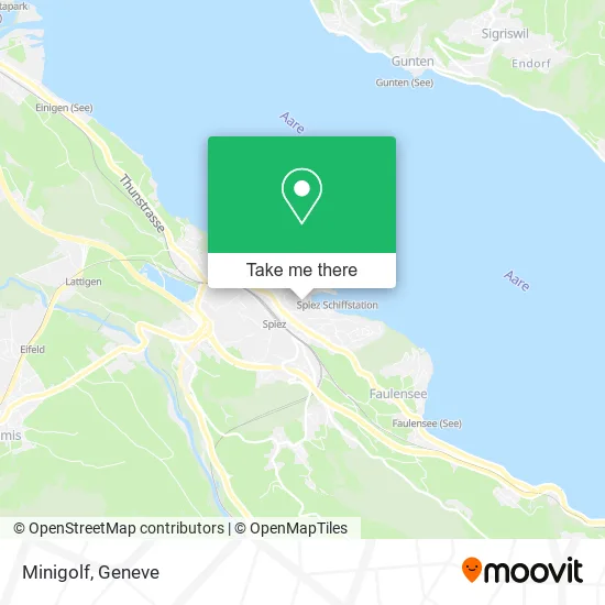 Minigolf map