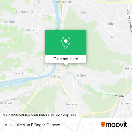 Villa Julie Von Effinger map