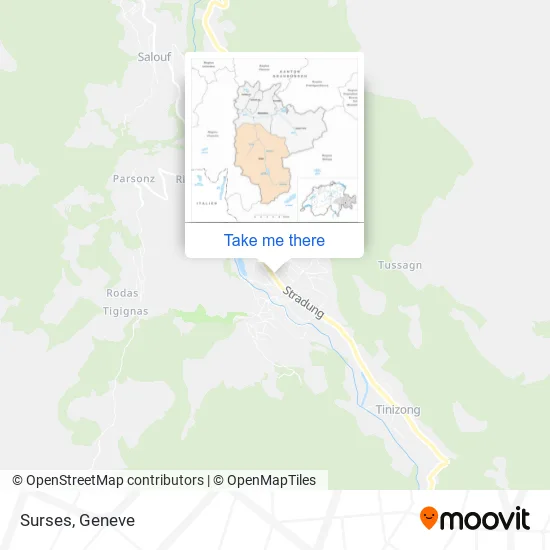 Surses map