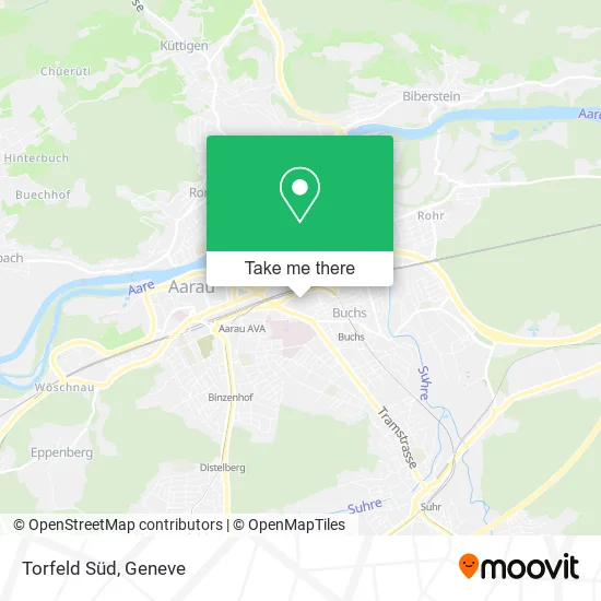 Torfeld Süd map