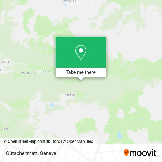 Gütschenmatt map