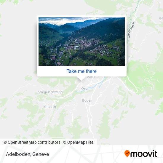 Adelboden map