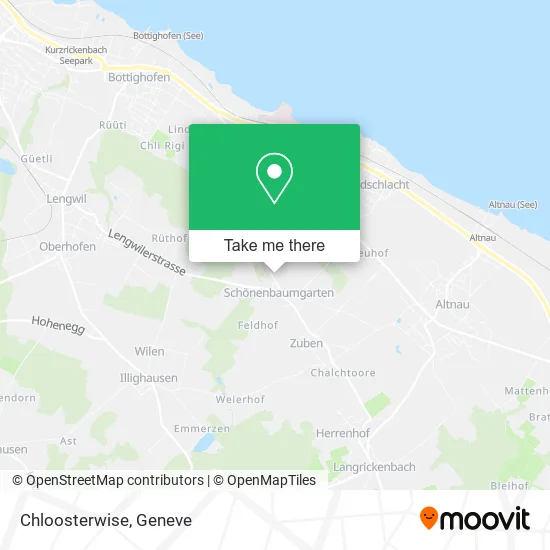 Chloosterwise map