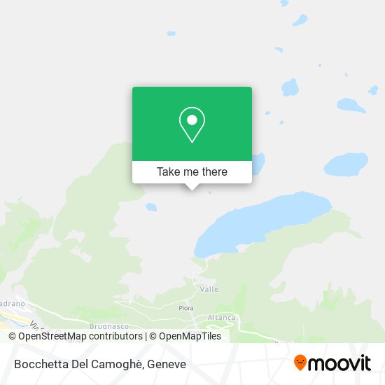 Bocchetta Del Camoghè map