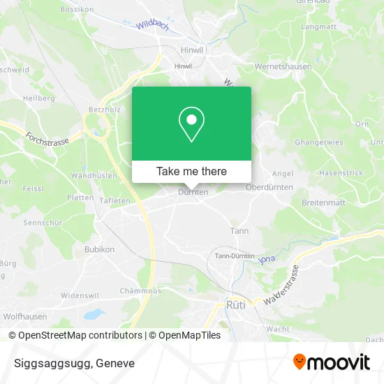 Siggsaggsugg map