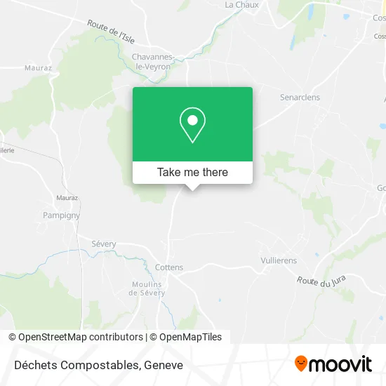 Déchets Compostables map