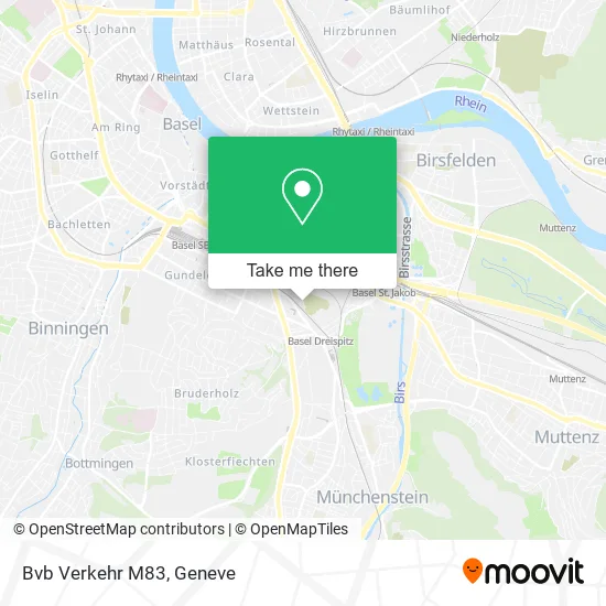 Bvb Verkehr M83 map