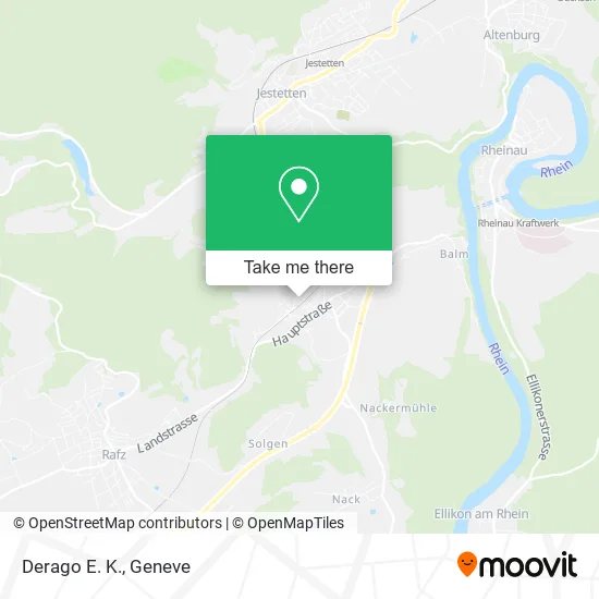 Derago E. K. map