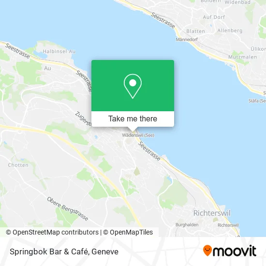 Springbok Bar & Café map