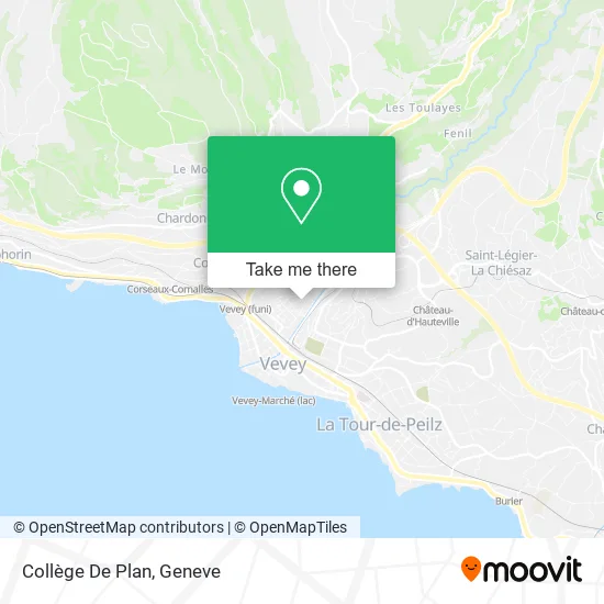 Collège De Plan map